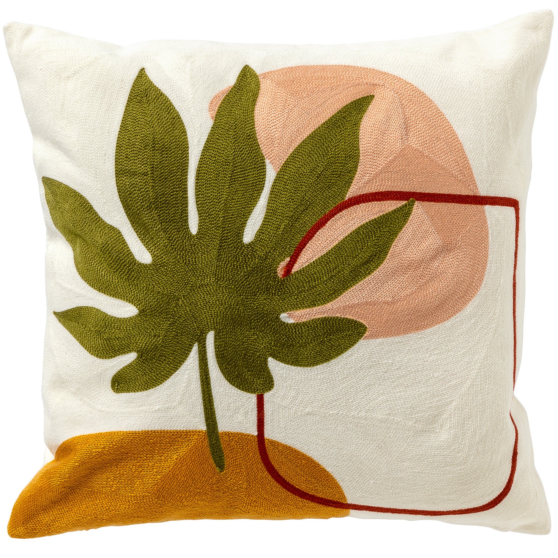 Kussen Ines snow white 45x45cm