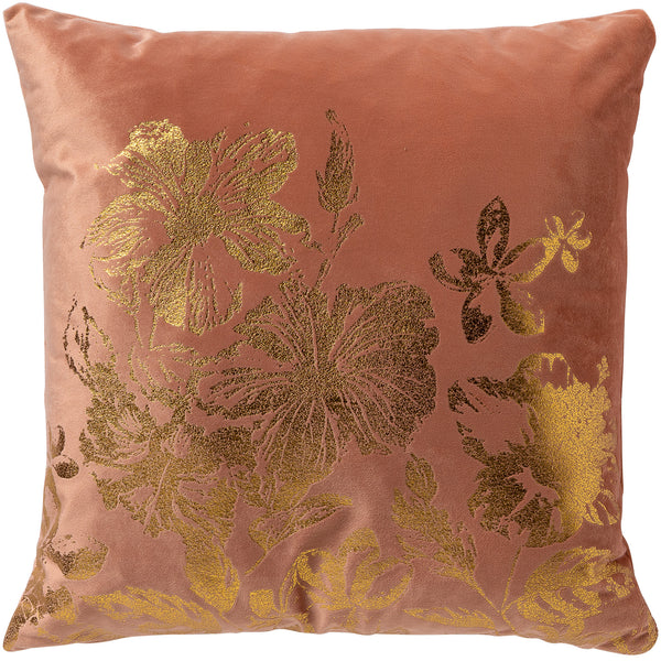 Kussen Lily muted clay 45x45cm
