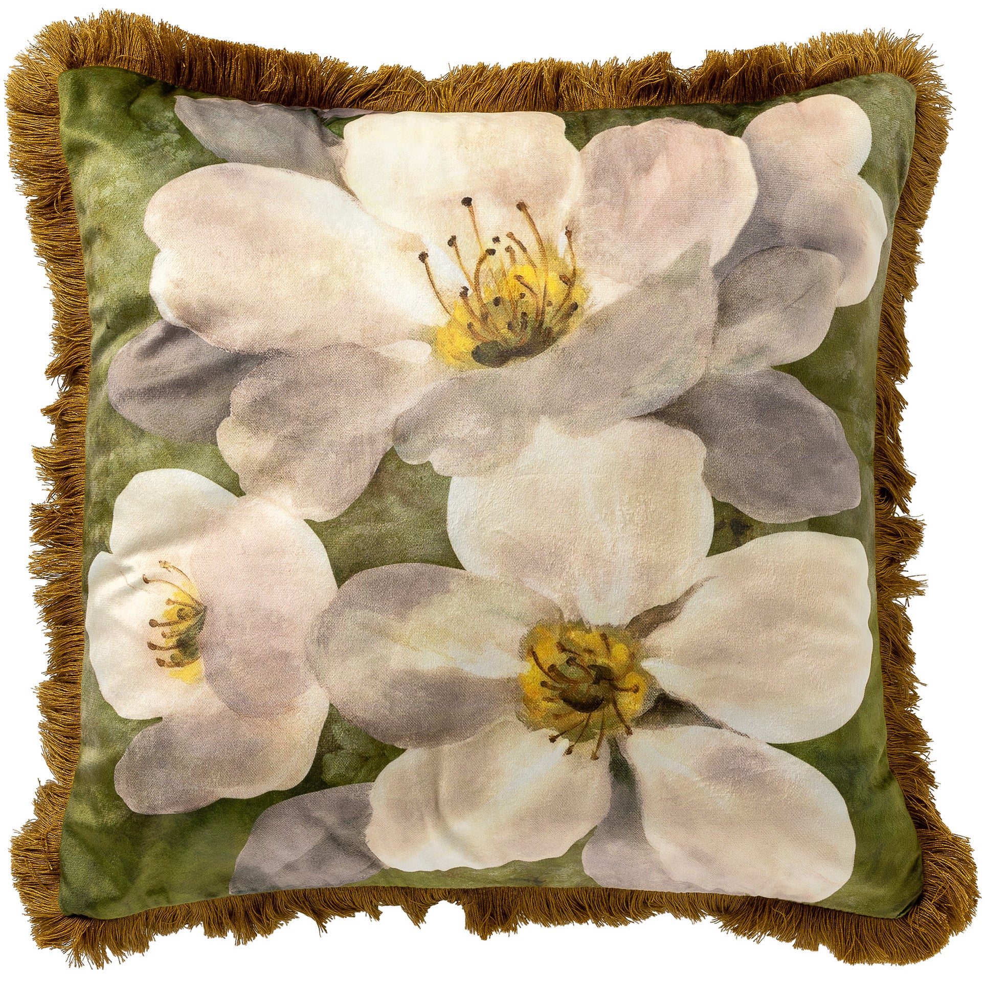 Kussen Nena olive branch 45x45cm