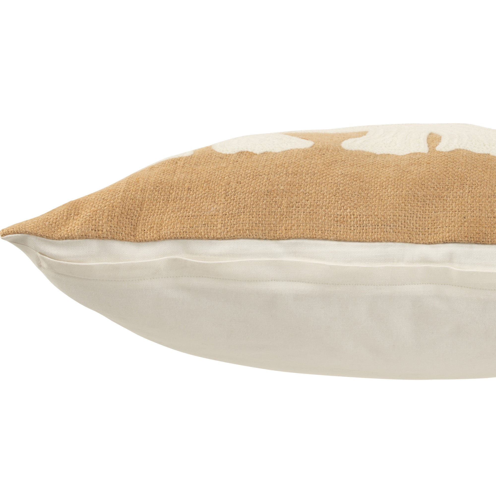 Kussen Olifant naturel wit 60x60cm