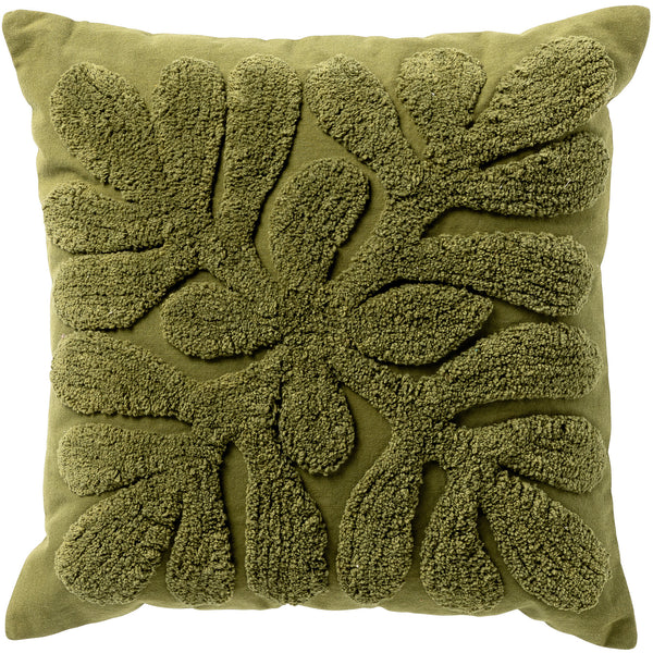 Kussen Olivia olive branch 45x45cm