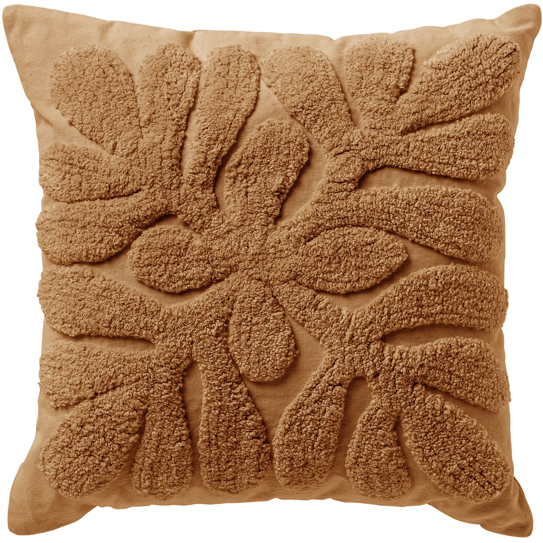 Kussen Olivia tobacco brown 45x45cm