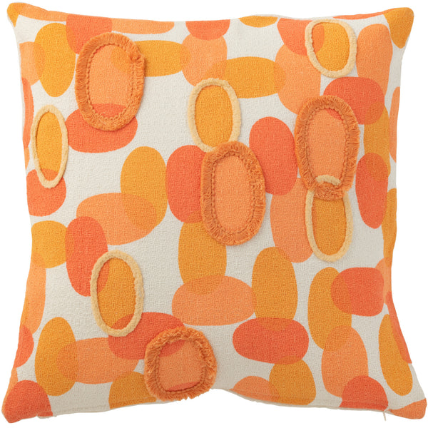Kussen Papaya oranje 45x45cm