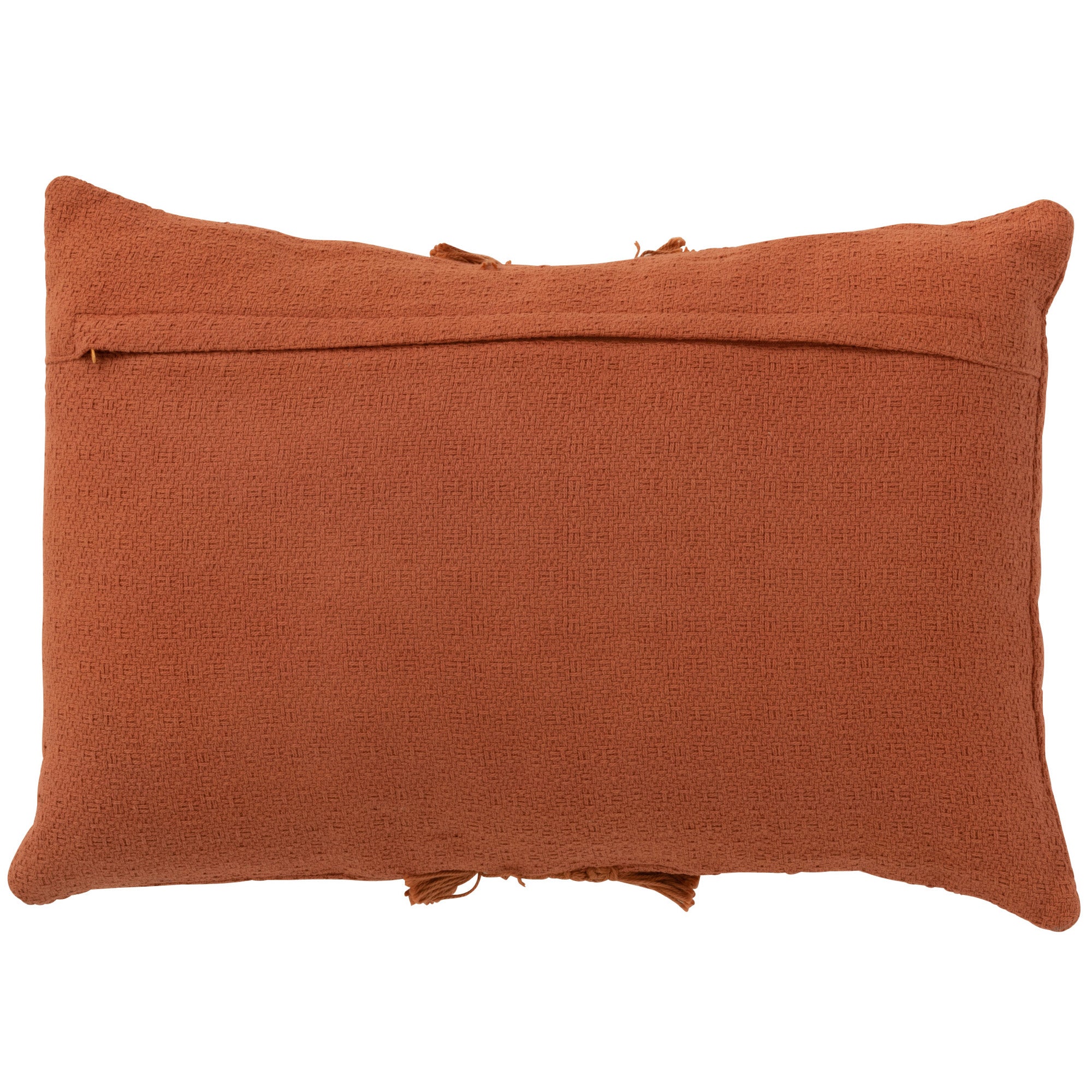 Kussen Streep terracotta 45x30cm