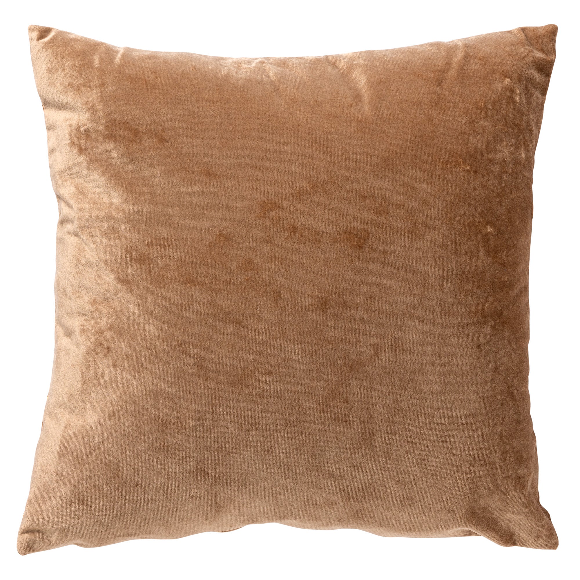 Kussen Tino tobacco brown 45x45cm