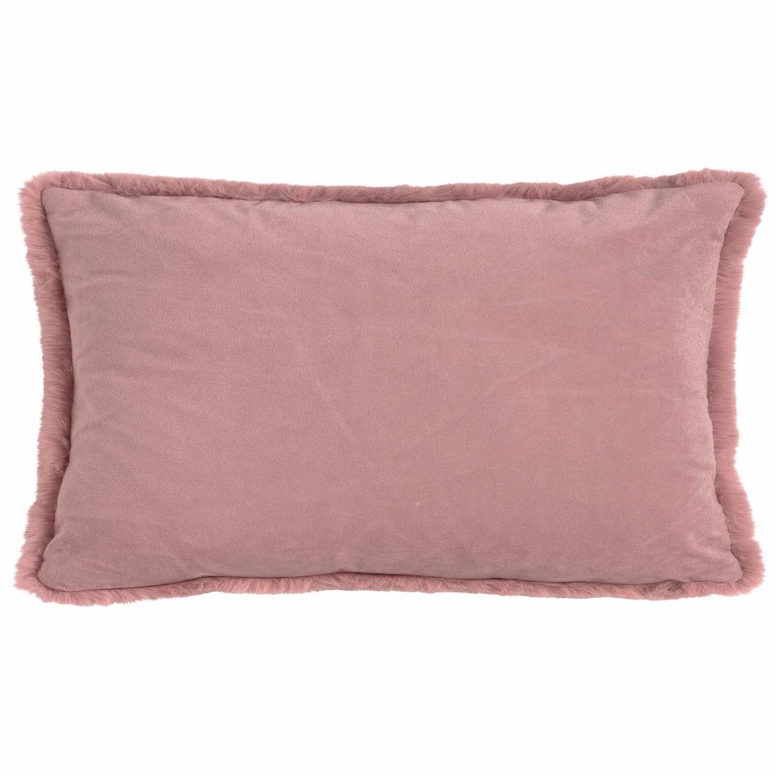 Kussen Zaya pale mauve 50x30cm