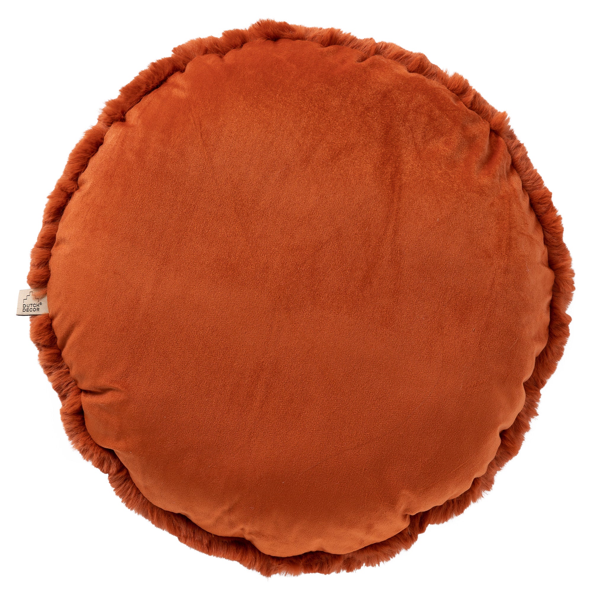 Kussen Zaya potters clay rond 45x45cm