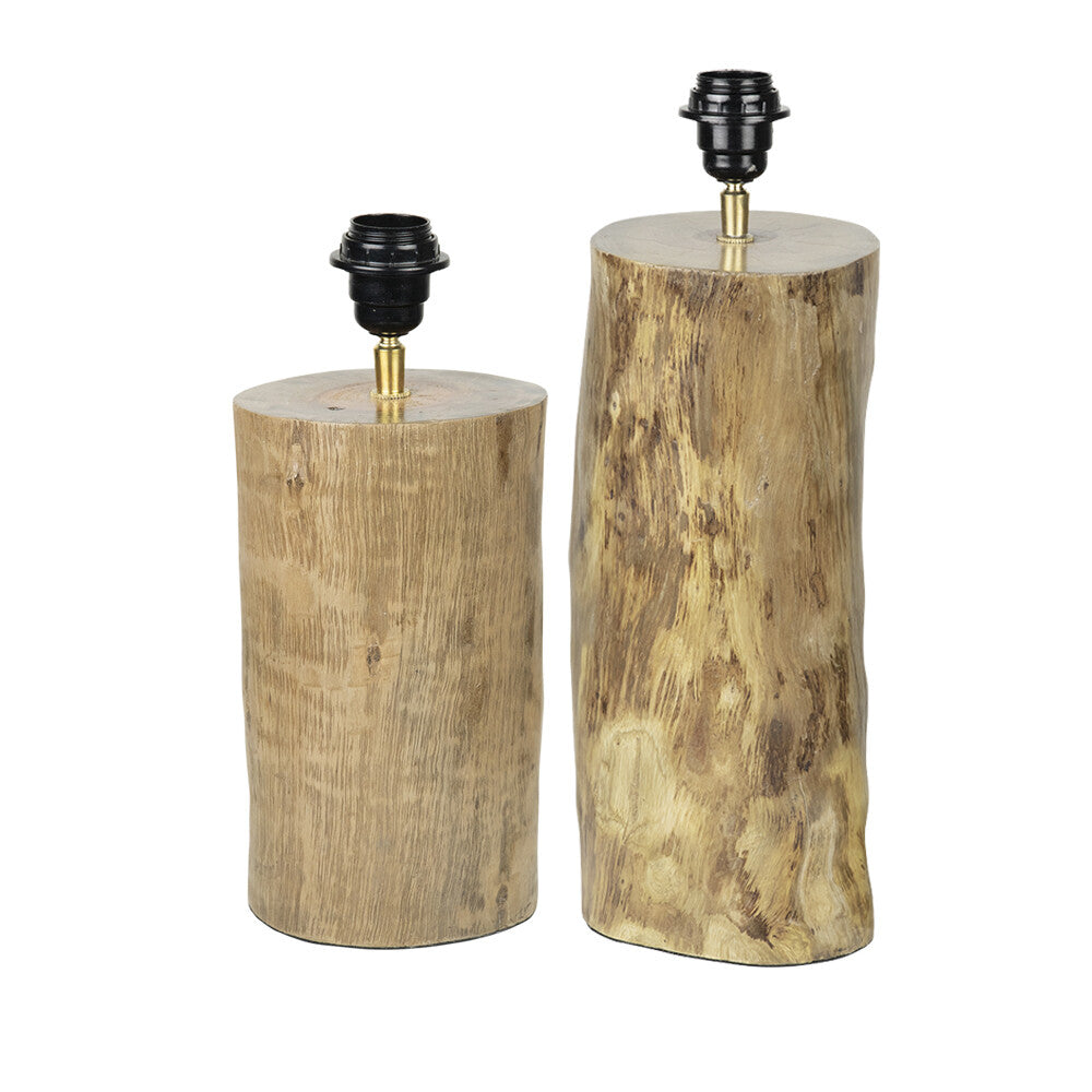Lampvoet Boomstam eucalyptus 25cm