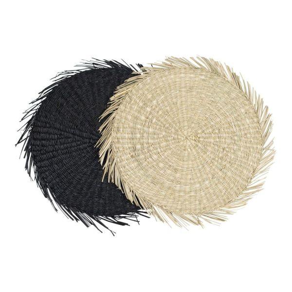 Onderzetter Zeegras met franjes