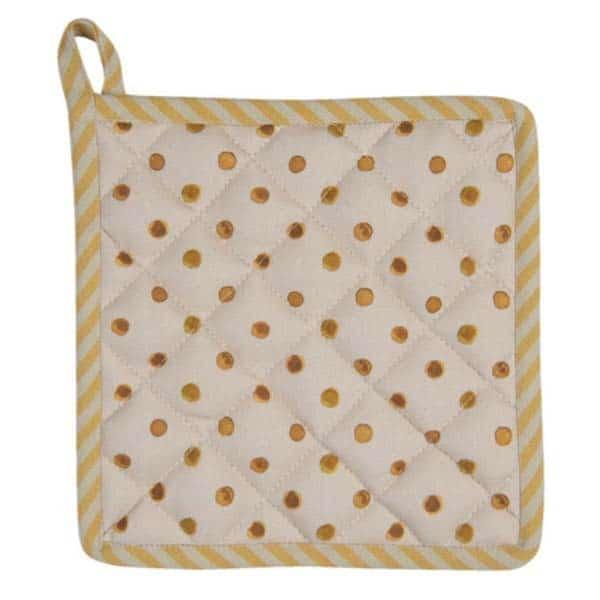Pannenlap Lemon 20x20cm achterkant