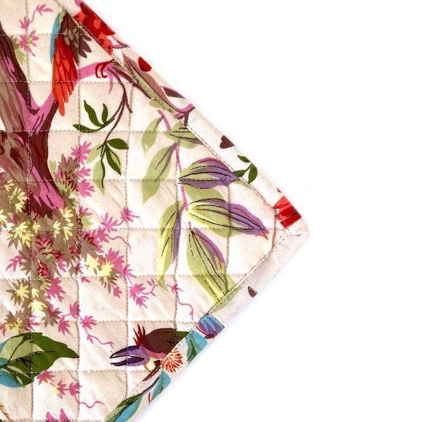 Pannenlappen set van 2 Paradise ecru 25x25cm - boholifestylestore