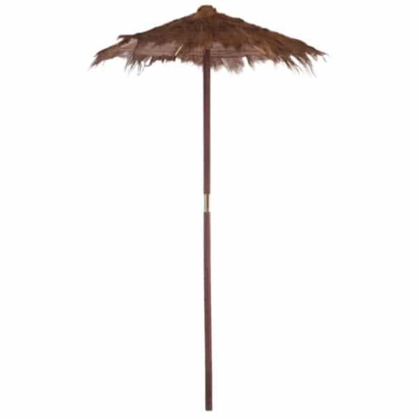 Parasol Cocobladeren bruin 150x150x270cm