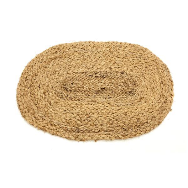 Placemat Jute ovaal 50x35cm