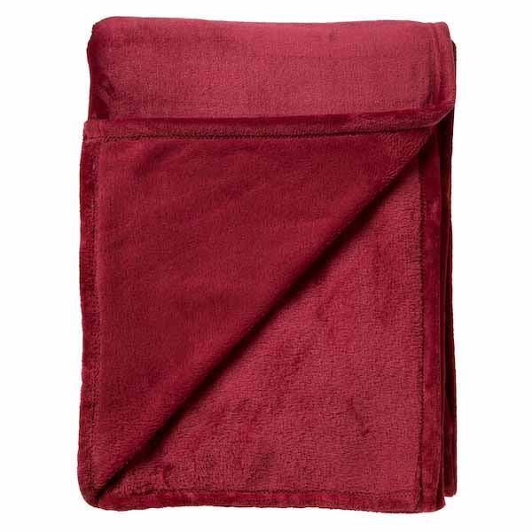 Plaid Billy merlot 200x150cm