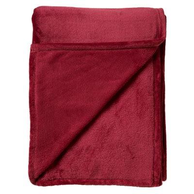 Plaid Charlie merlot 220x200cm