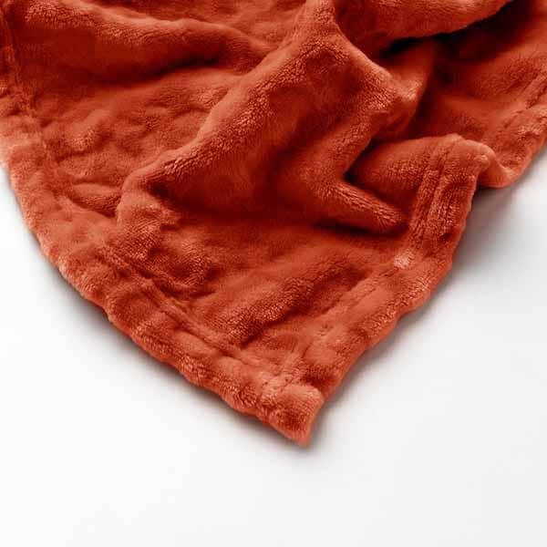 Plaid Chester potters clay 200x150cm utgevouwen