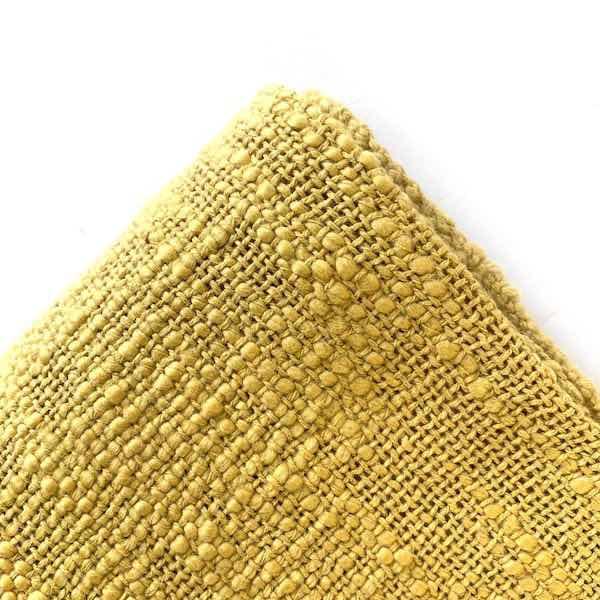 Plaid Shellia oker 170x130cm structuur