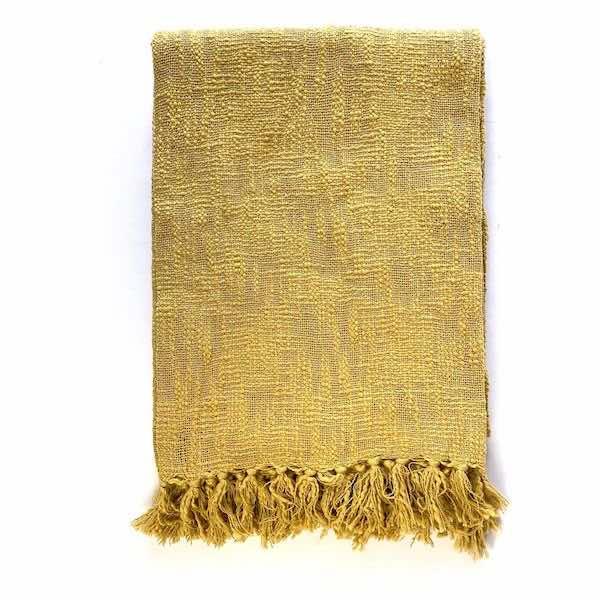 Plaid Shellia oker 170x130cm