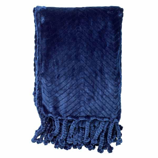Plaid Ziggy insignia blue 180x140cm