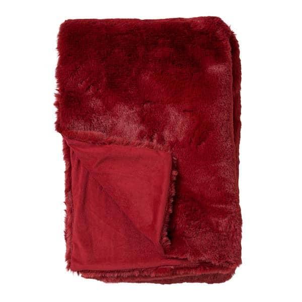 Plaid Zinzi merlot 180x140cm