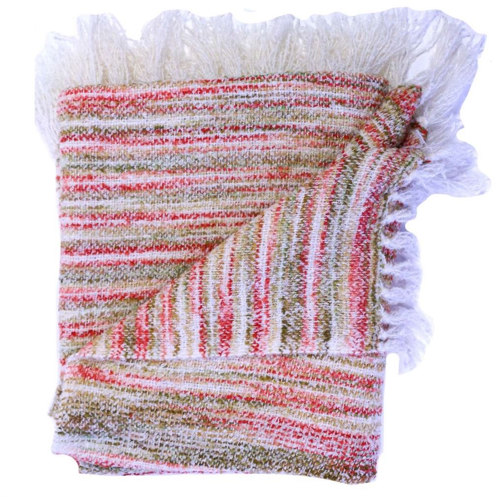 Plaid Pie brique 170x130cm