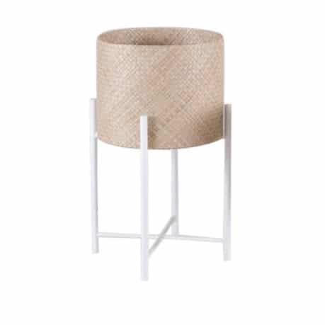 Plantenstandaard Chiz naturel 27x27x40cm