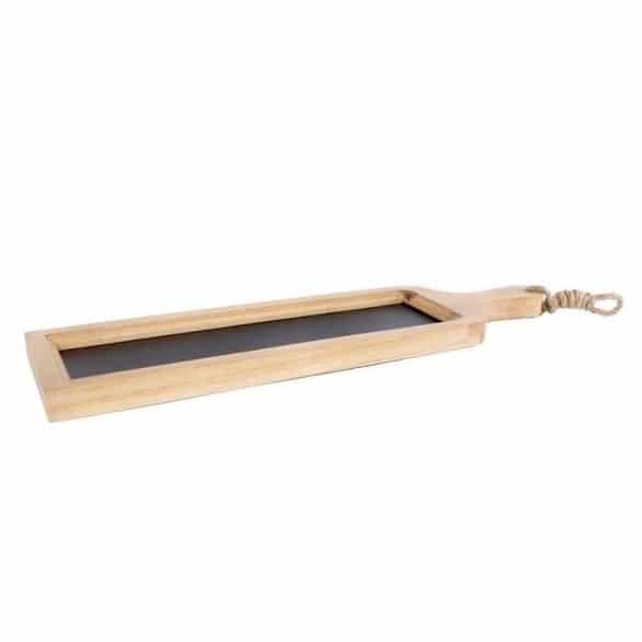 Serveerplank Krijtbord 12x3x47cm