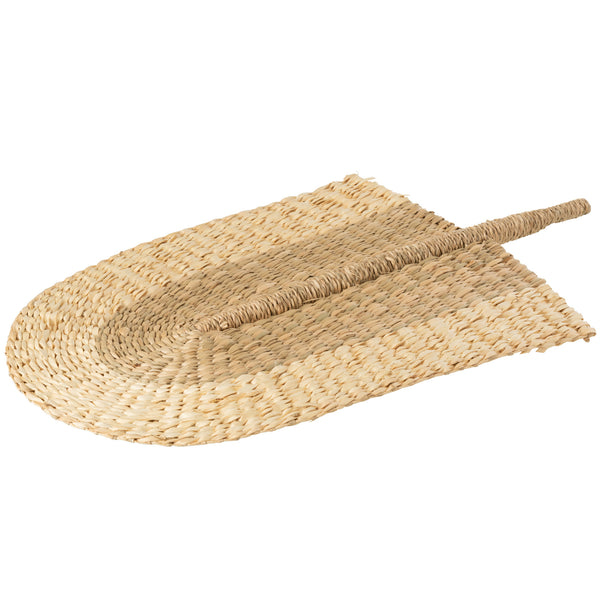 Waaier Zeegras naturel 49x31cm